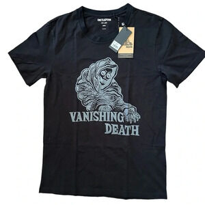 One Teaspoon MENS NWT Vanishing Death Artist Tee BLACK MEDIUM